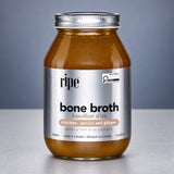 chicken bone broth with garlic & ginger