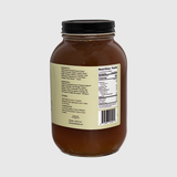 grass-fed beef bone broth with basil & rose